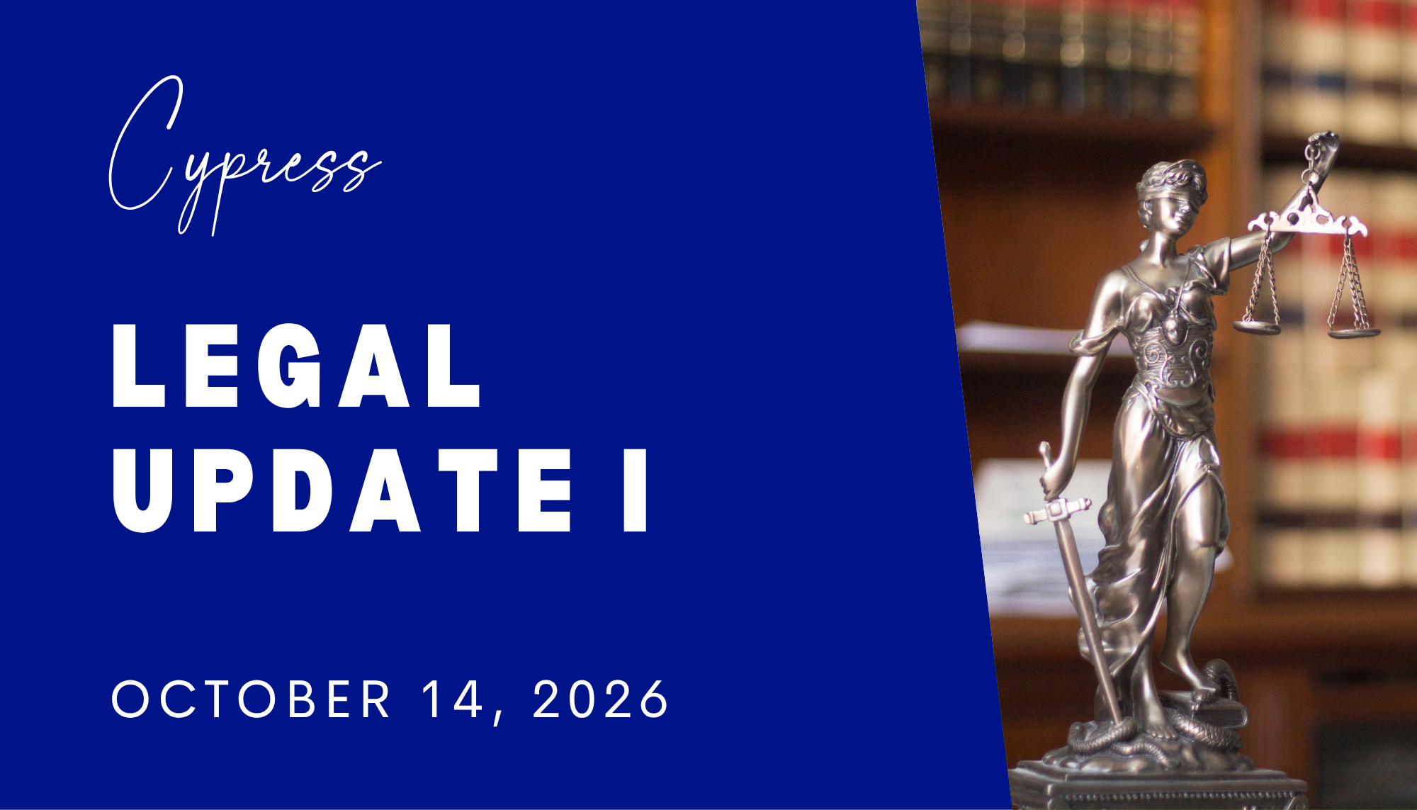 Cypress - Legal I Update