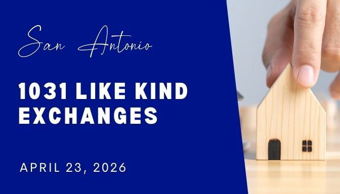 1031 Like Kind Exchanges