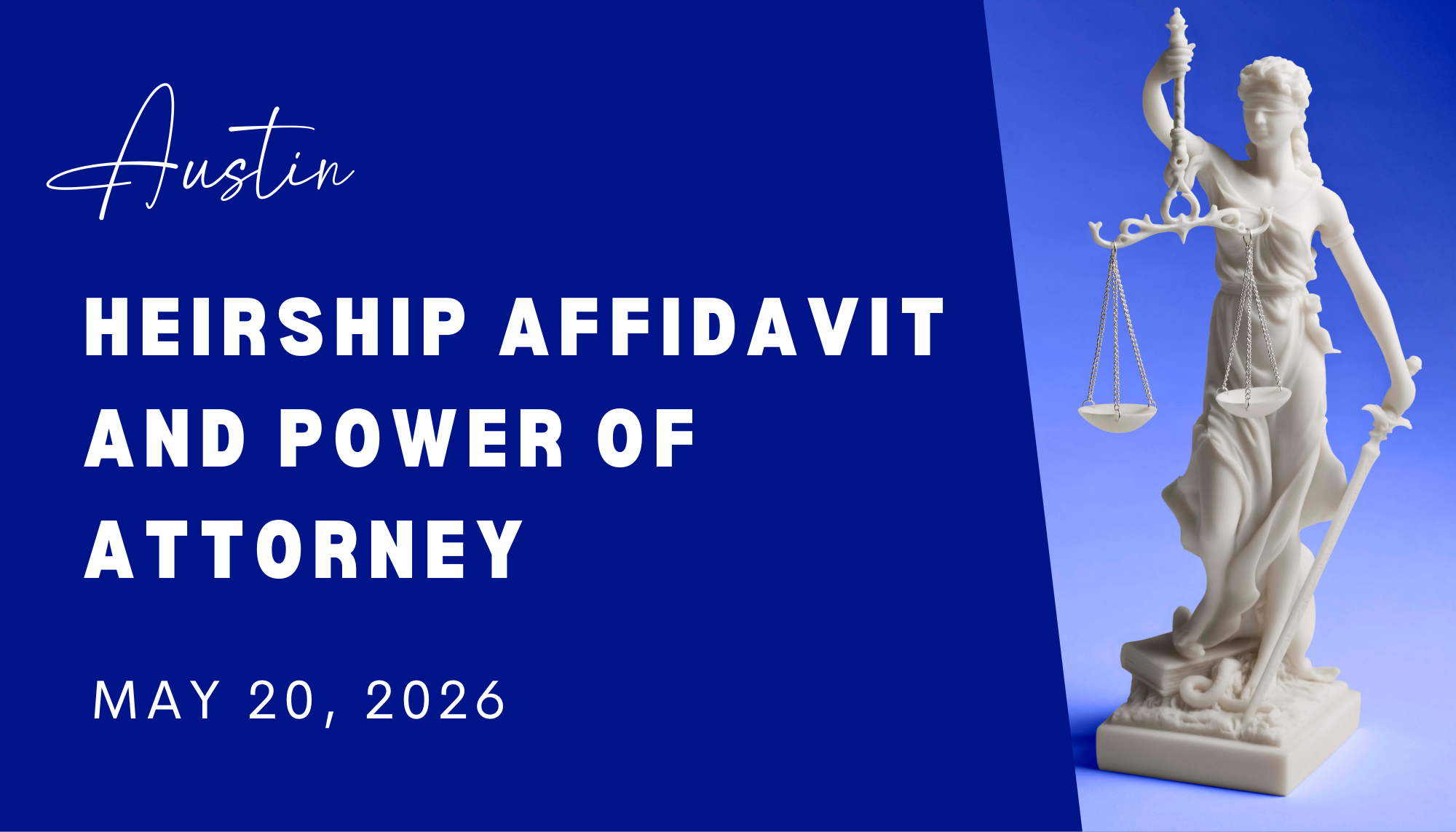Heirship Affidavit & Power of Attorney